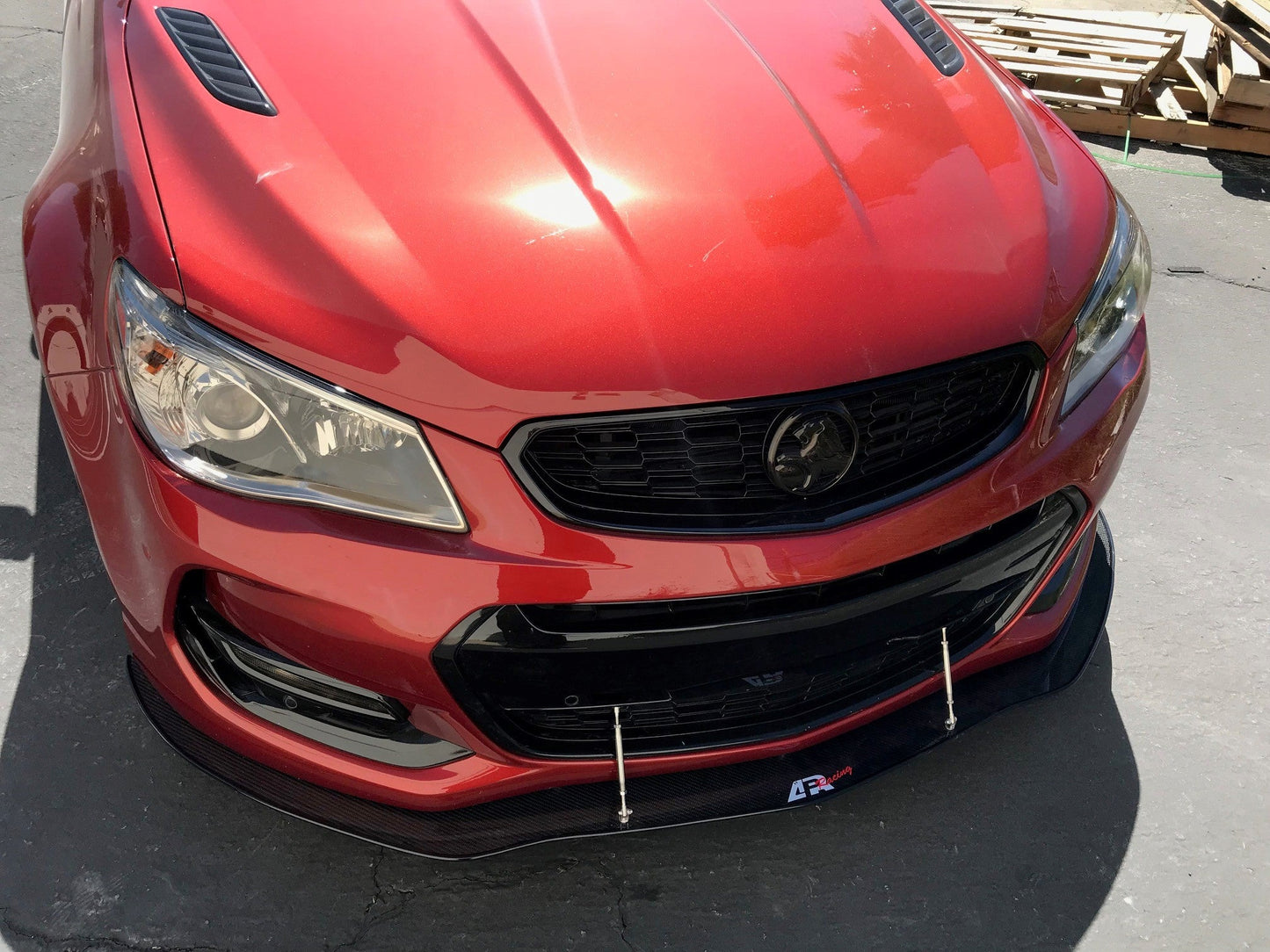 Chevrolet SS Sedan Carbon Fiber Front Wind Splitter