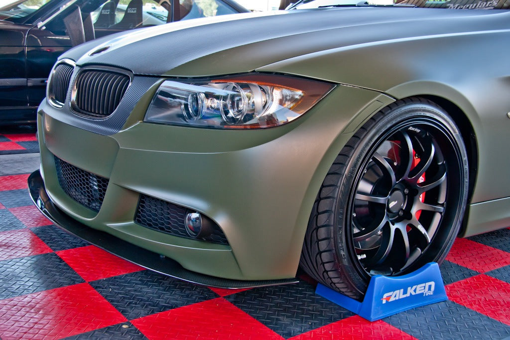 BMW E90 M-Sport Bumper Carbon Fiber Front Wind Splitter