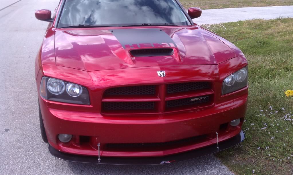 Dodge Charger SRT-8 Carbon Fiber Front Wind Splitter 2006 - 2010