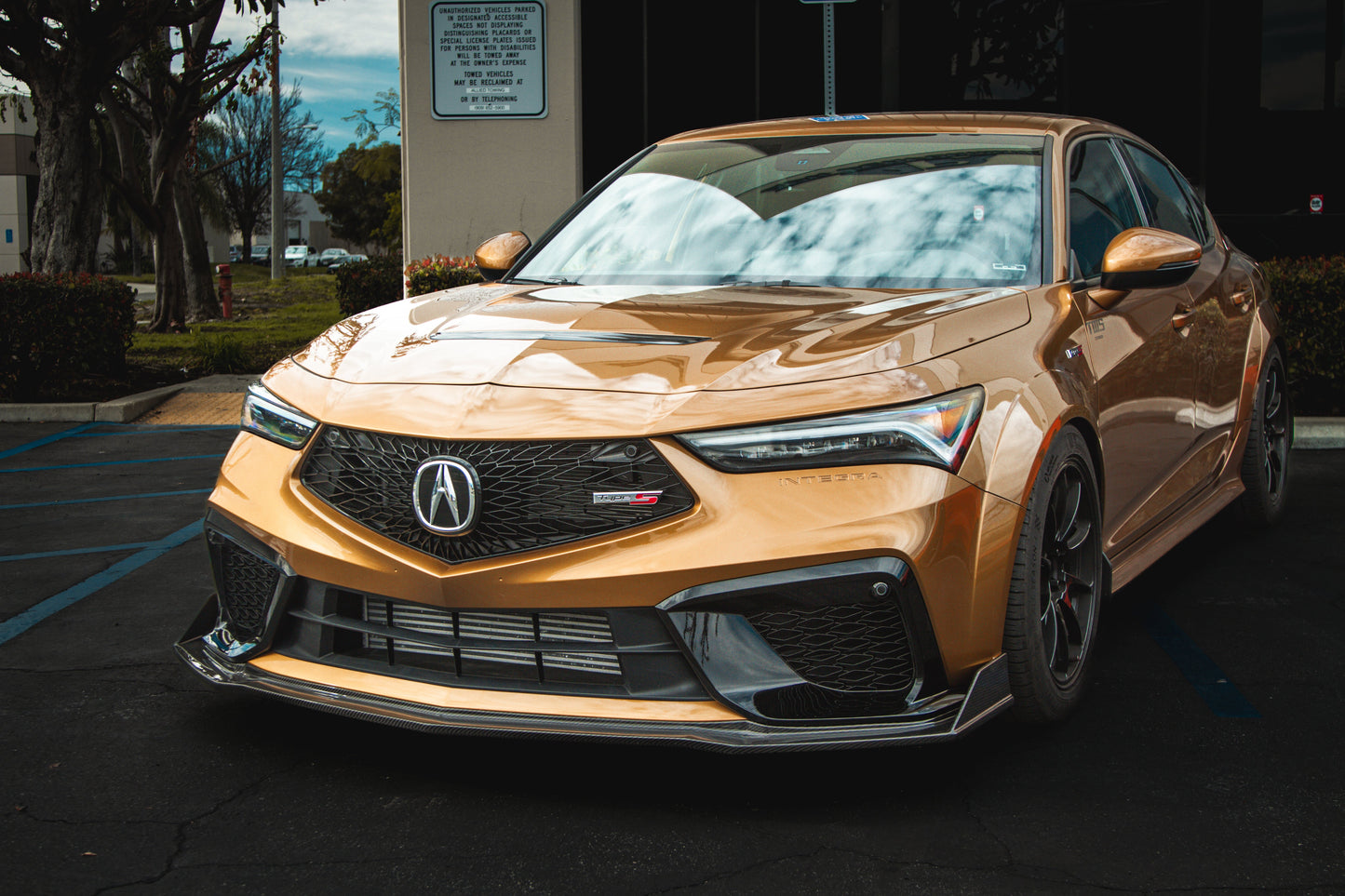 Acura DE5 Integra Type S Carbon Fiber Front Airdam/ Lip 2024 - Current