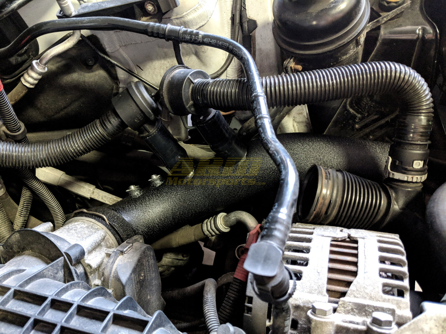 135i/1M N54 CHARGE PIPE - OEM DV's - ARM Motorsports