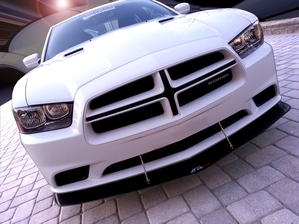 Dodge Charger Carbon Fiber Front Wind Splitter 2011 - 2014