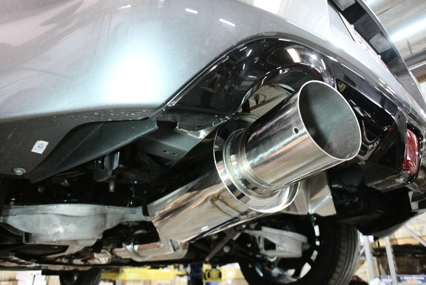 Megan Racing - Infiniti G37 08-13 / Q60 14-15 (Coupe, RWD) Single Exit Exhaust System – Blue Tip – MR-CBS-N7Z-DS-BT + LWT-XT-1610