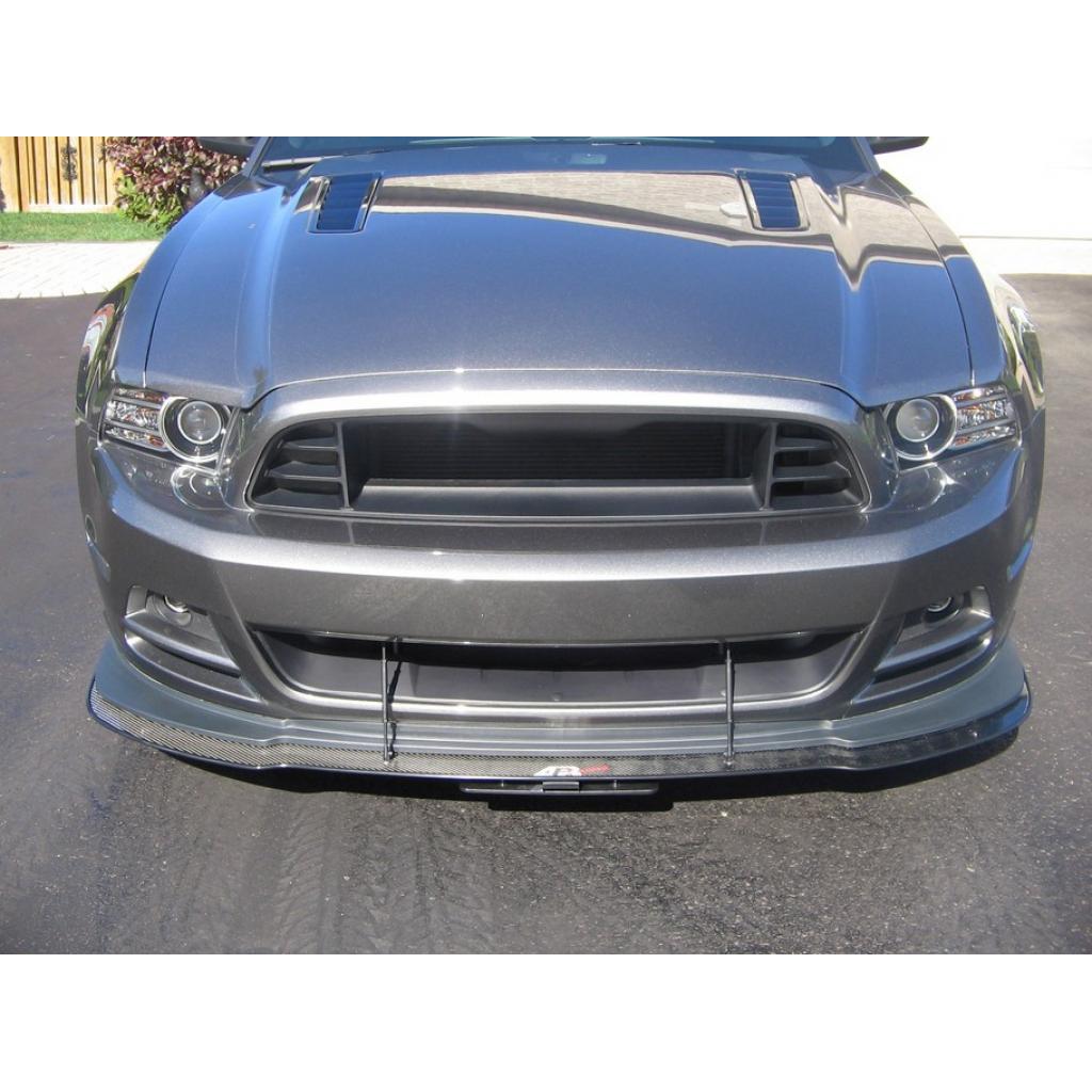 Ford Mustang Carbon Fiber Front Wind Splitter 2011-2014