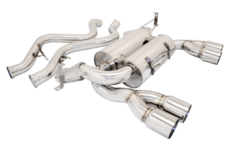 Megan Racing - Supremo Exhaust System for BMW E92 M3 08-13 – Stainless Rolled Tips – MR-ABE-BE92M3