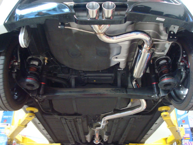 Megan Racing - Hyundai Veloster 2012-2018 Type 2 Exhaust – Stainless Rolled Tips – MR-CBS-HYV11-SRT