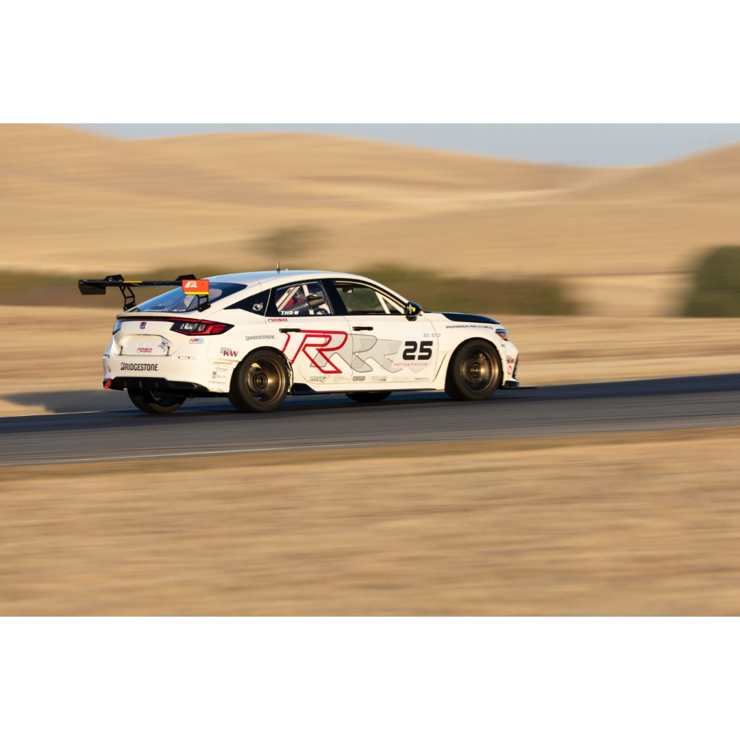 Honda FL5 Civic Type R GT-250 Carbon Fiber Swan Neck Wing 67" 2023 - Current