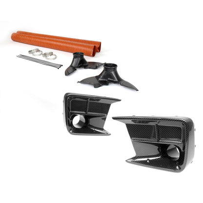 Carbon Fiber Subaru STI Brake Cooling Kit 2018-2021