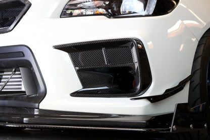 Carbon Fiber Subaru STI Brake Cooling Kit 2018-2021