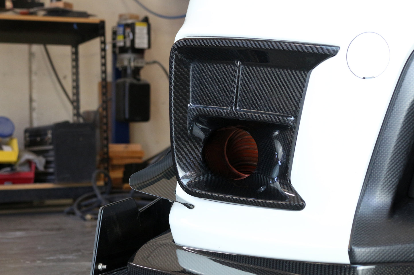 Carbon Fiber Subaru STI Brake Cooling Kit 2018-2021