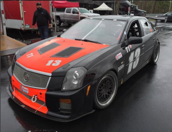 Cadillac CTS-V Sedan Carbon Fiber Front Wind Splitter 2004-2007