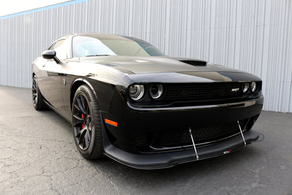 Dodge Challenger Hellcat Carbon Fiber Front Wind Splitter 2015 - 2023