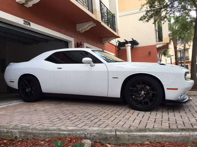 Dodge Challenger RT/ SXT Carbon Fiber Front Wind Splitter 2015 - 2023