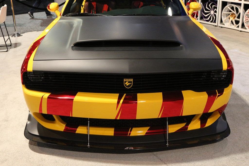 Dodge Challenger Demon/ Hellcat Widebody Carbon Fiber Front Wind Splitter 2018 - 2023