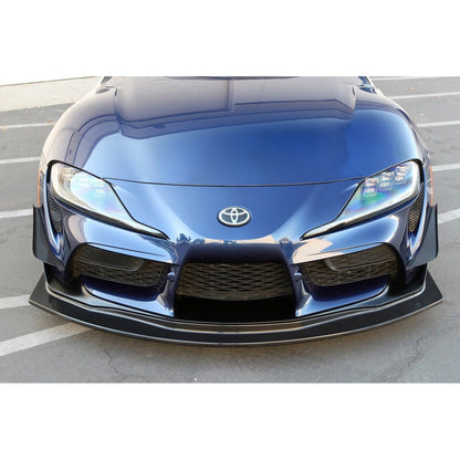 Toyota Supra A90/91 Carbon Fiber Front Bumper Canards 2020-2023