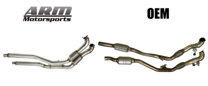 Audi B9 S4 S5 3.0T 3" Midpipes