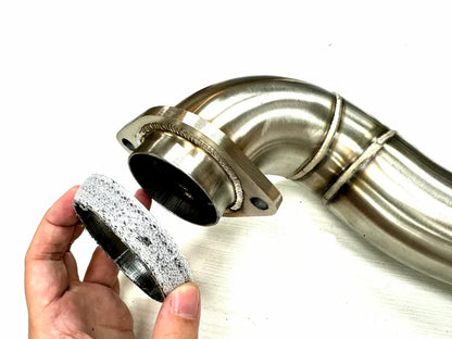 FTP BMW S58 G80/G82/G87 M2/M3/M4 Crossover Exhaust Pipe. 18328468990 (Intermediate Pipe)