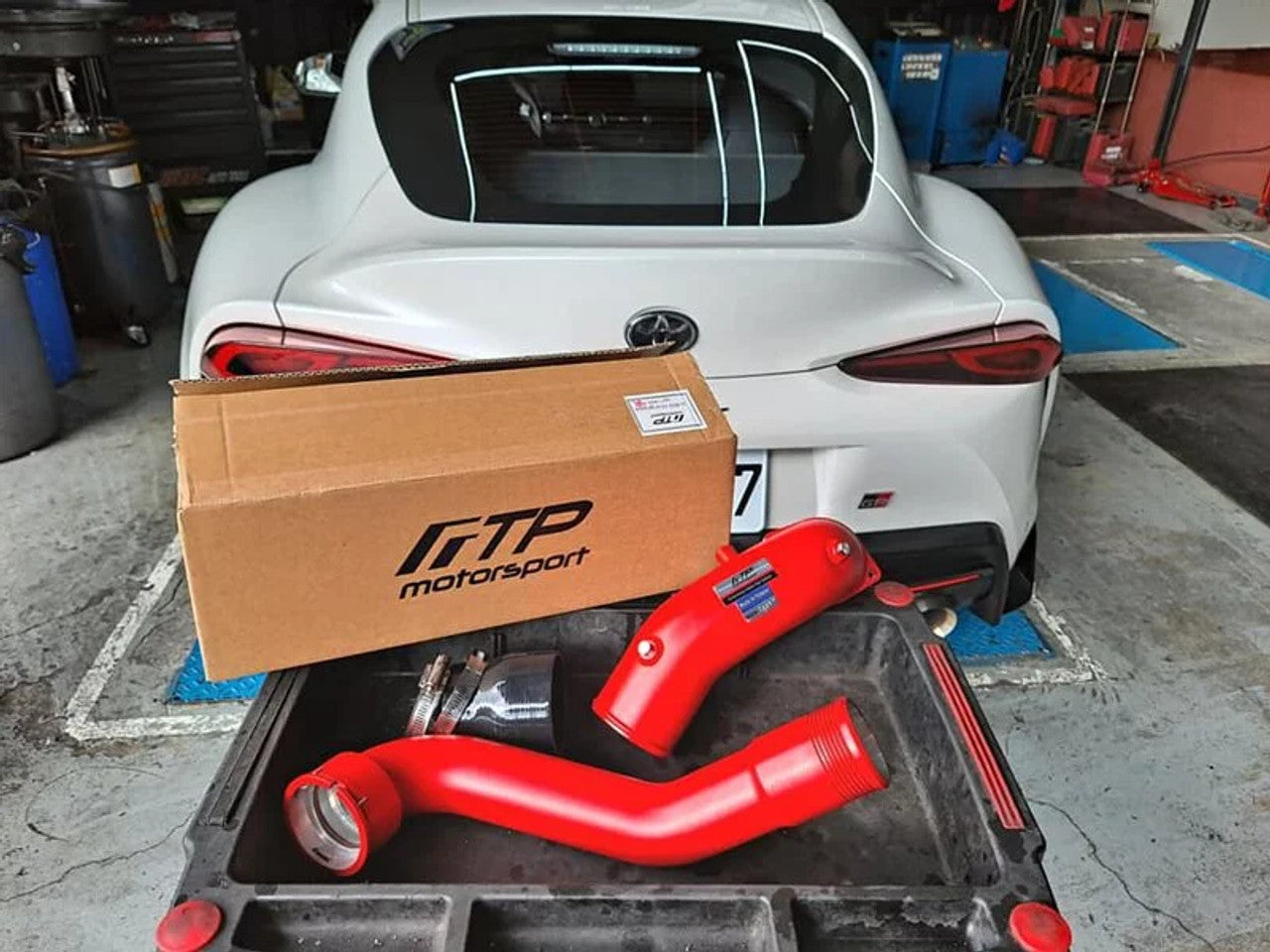 FTP BMW G20 B58 3.0T charge pipe ( A90 supra) RED color B58 Gen2