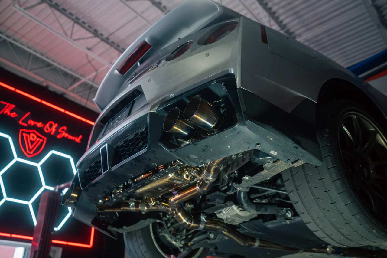 Valvetronic Nissan GTR R35 Valved Sport Exhaust System