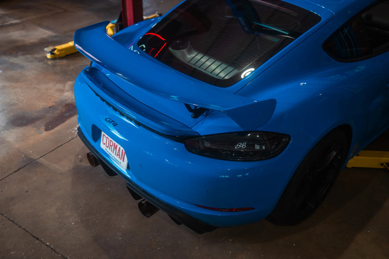 Valvetronic Valved Sport Exhaust System for Porsche 718 GT4RS/Spyder RS