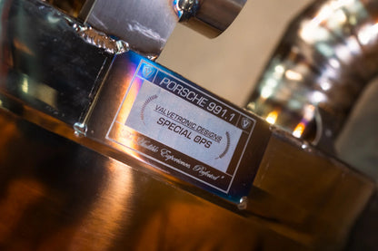 Valvetronic Valved Sport Exhaust System for Porsche 911 Carrera / S / GTS (991.1)