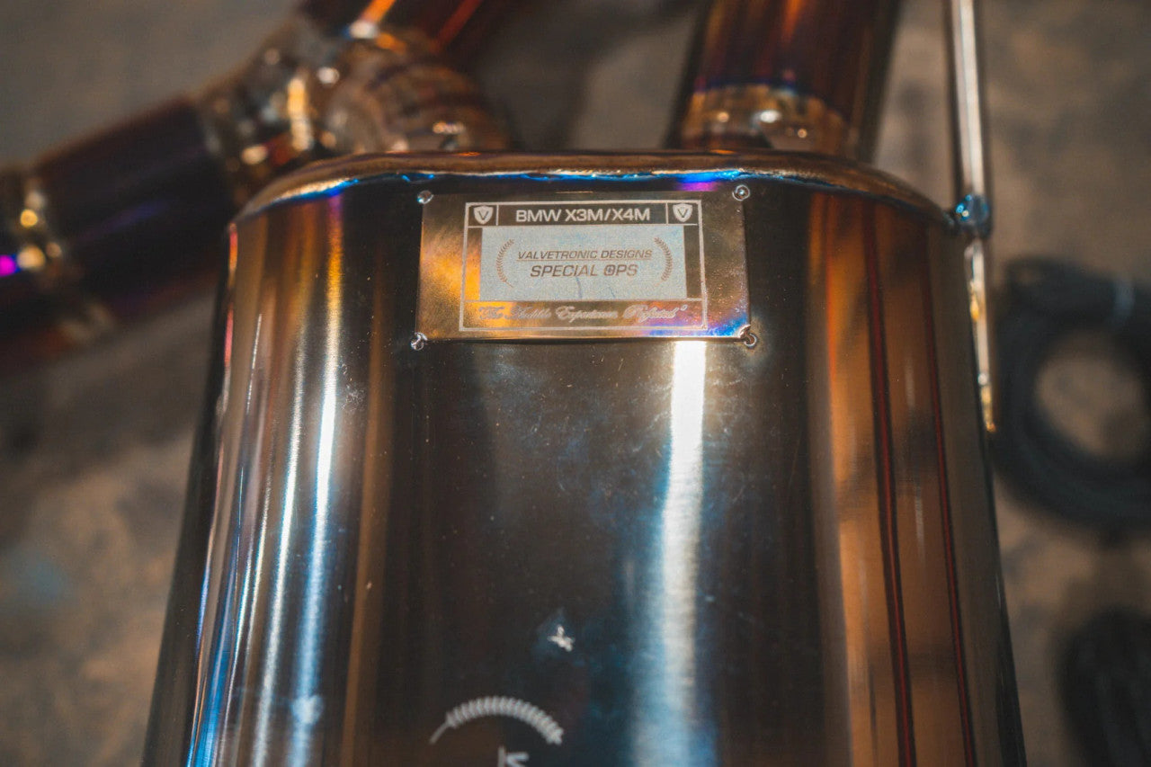 Valvetronic BMW X3M / X4M Valved Sport Exhaust System (F97 / F98)