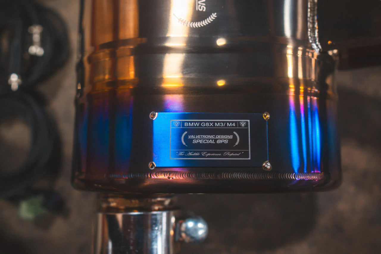 Valvetronic BMW G8x M3 / M4 Valved Sport Exhaust System