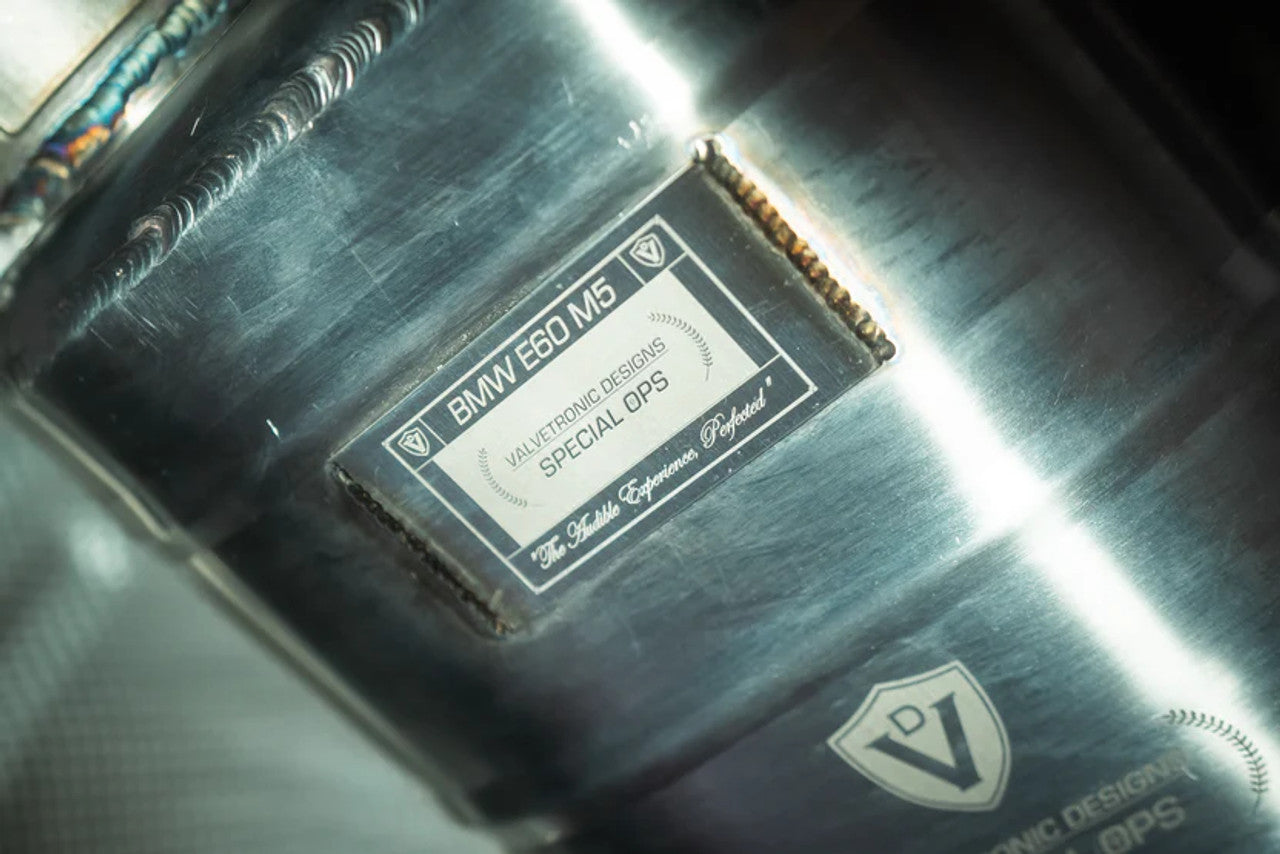 Valvetronic BMW E60 M5 Valved Sport Exhaust System