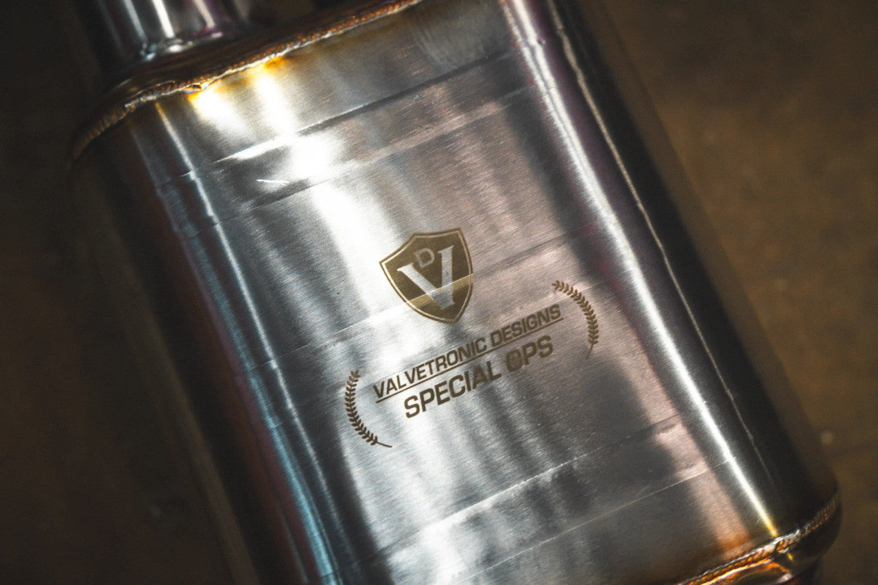 Valvetronic Ford Mustang GT S550 Valved Sport Exhaust System