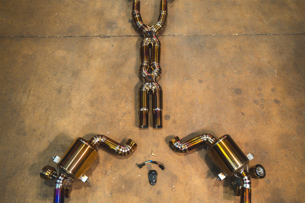 Valvetronic Ferrari California 4.3 V8 Valved Sport Exhaust System