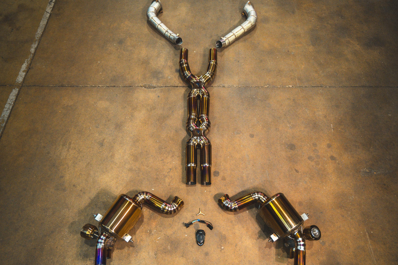 Valvetronic Ferrari California 4.3 V8 Valved Sport Exhaust System