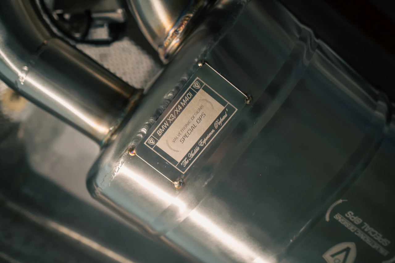 Valvetronic BMW X3 / X4 M40i Valved Sport Exhaust System