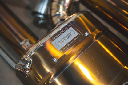 Valvetronic Nissan GTR R35 Valved Sport Exhaust System