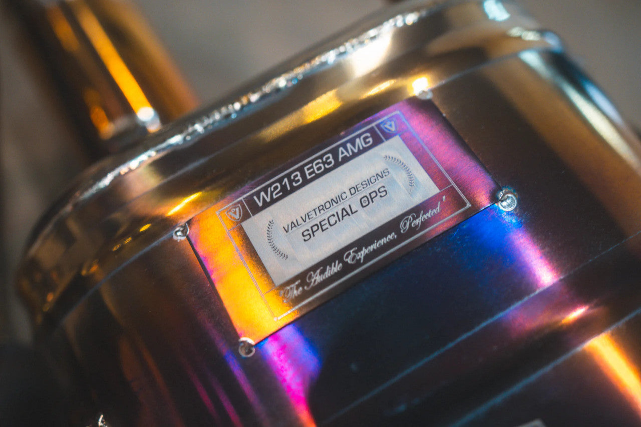 Valvetronic Mercedes W213 E63 AMG / AMGs Valved Sport Exhaust System