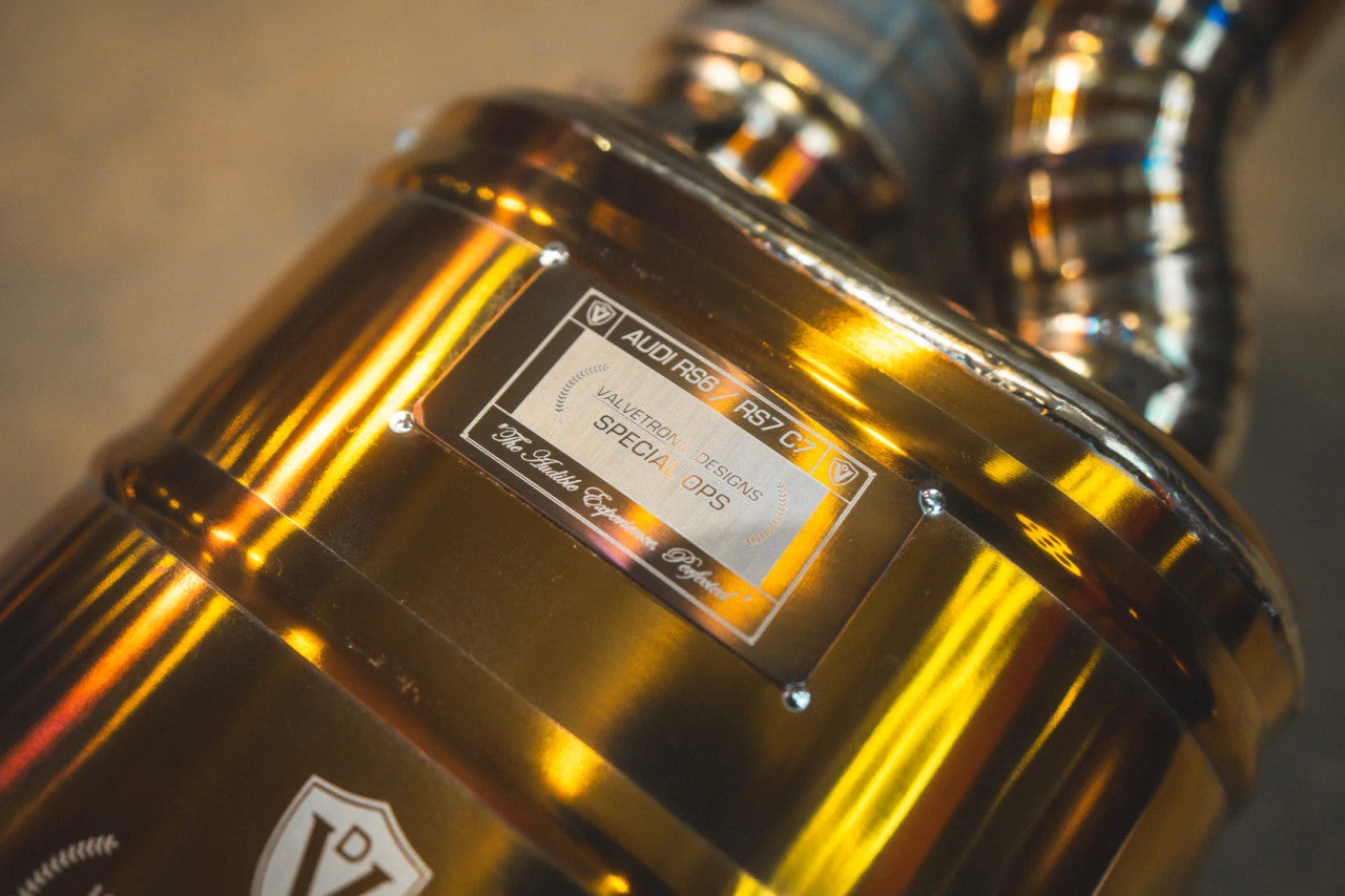 Valvetronic Audi RS6 / RS7 C7 Valved Sport Exhaust Sytem