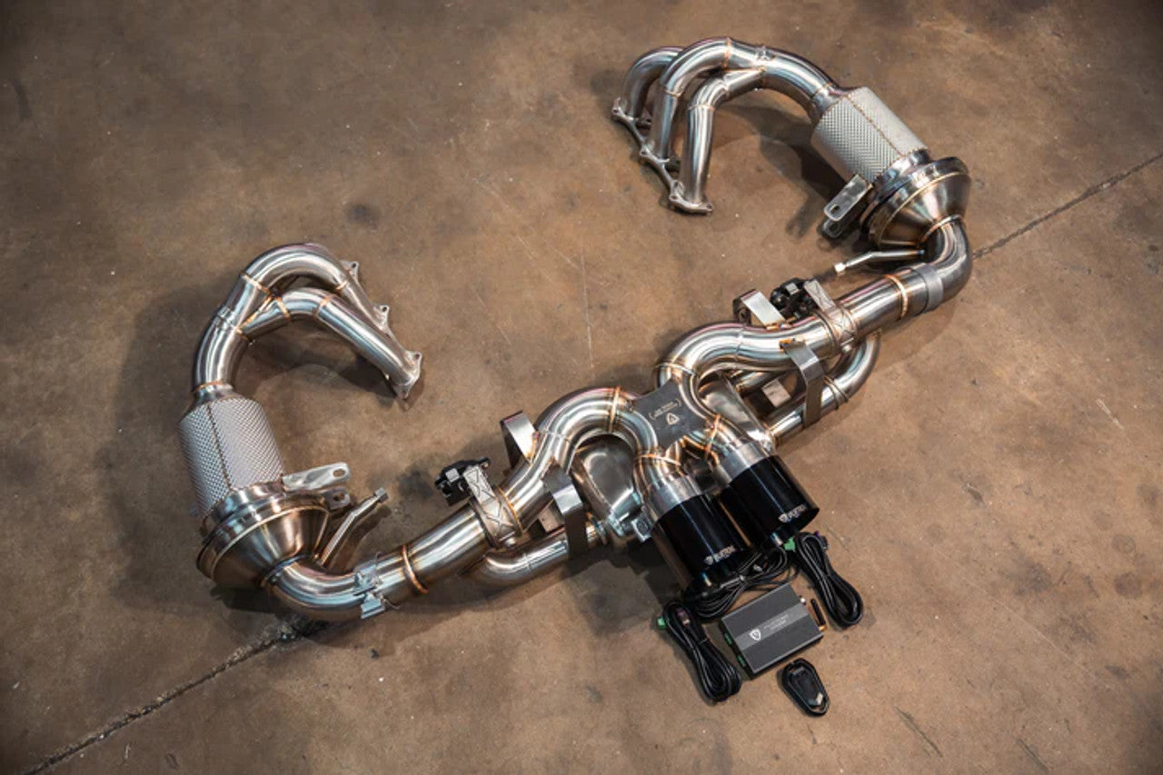 Valvetronic Valved Sport Exhaust System for Porsche 992 GT3/RS