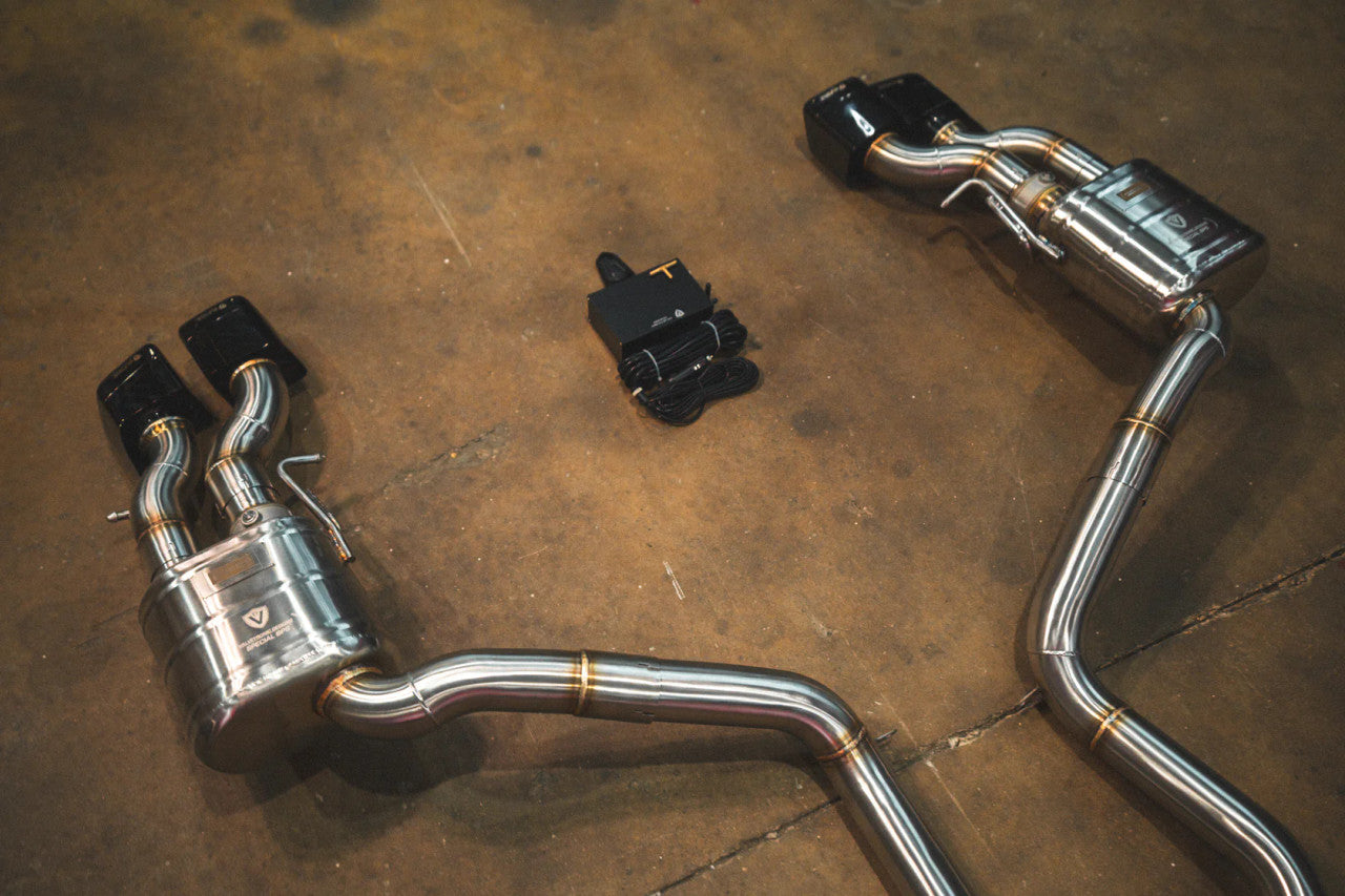 Valvetronic Mercedes W218 CLS63 AMG Valved Sport Exhaust System