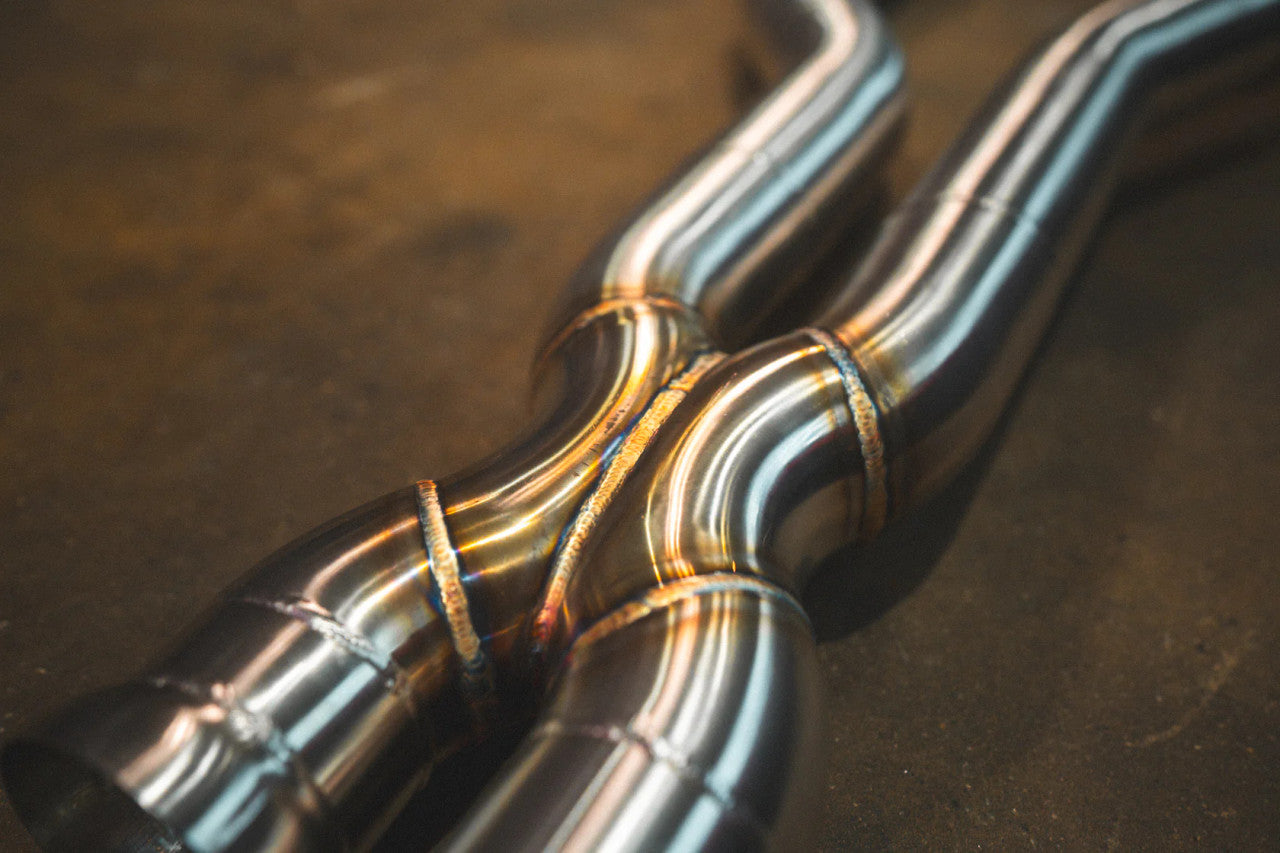 Valvetronic Mercedes W218 CLS63 AMG Valved Sport Exhaust System