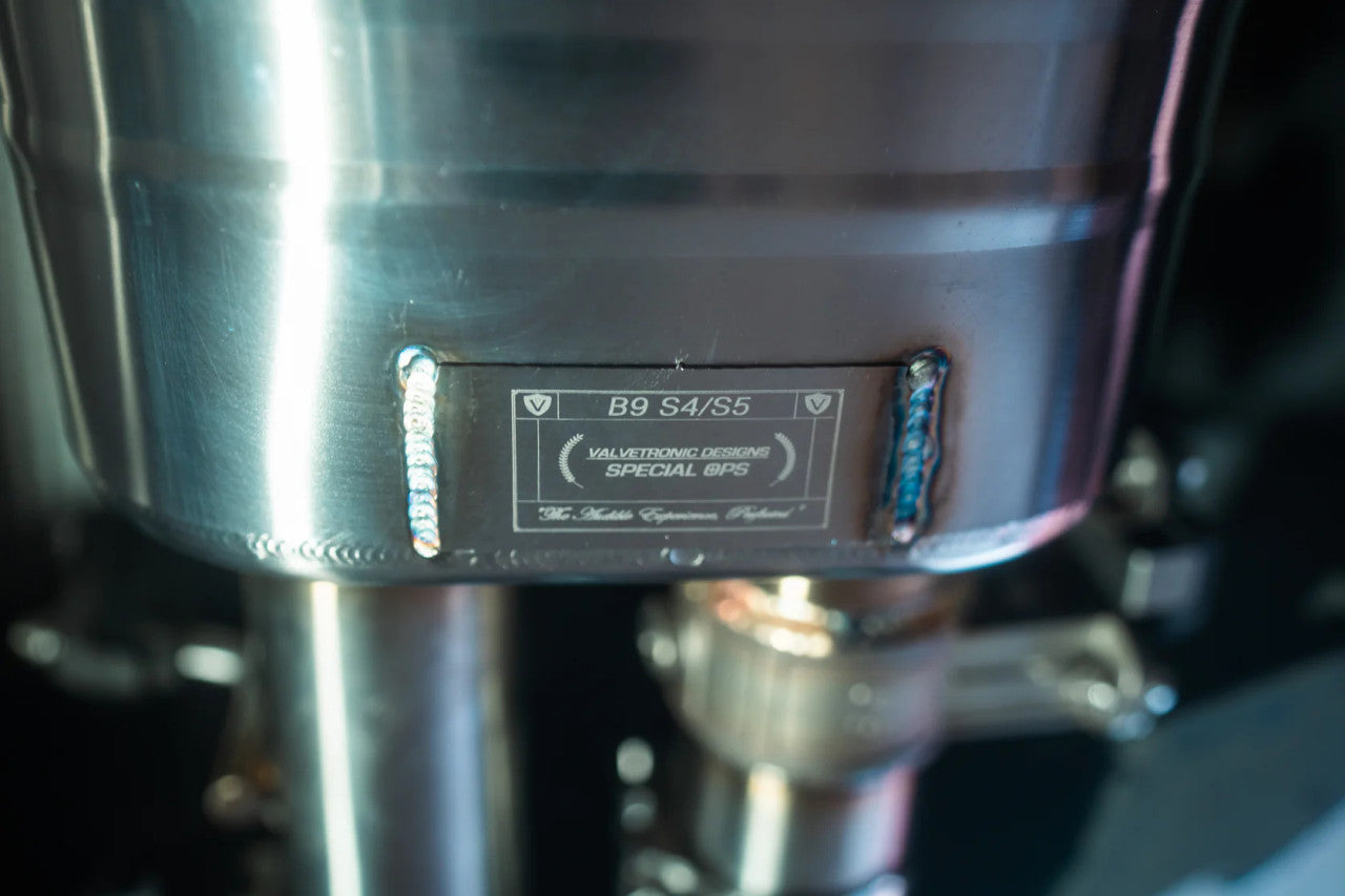 Valvetronic Audi B9 S4 / S5 Valved Sport Exhaust System