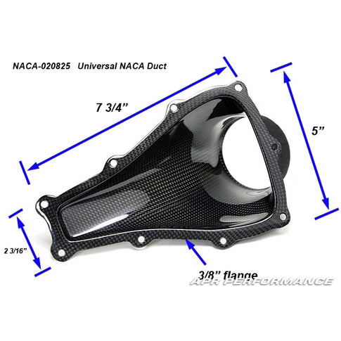 Carbon Fiber Universal Fitment Funnel NACA Ducts