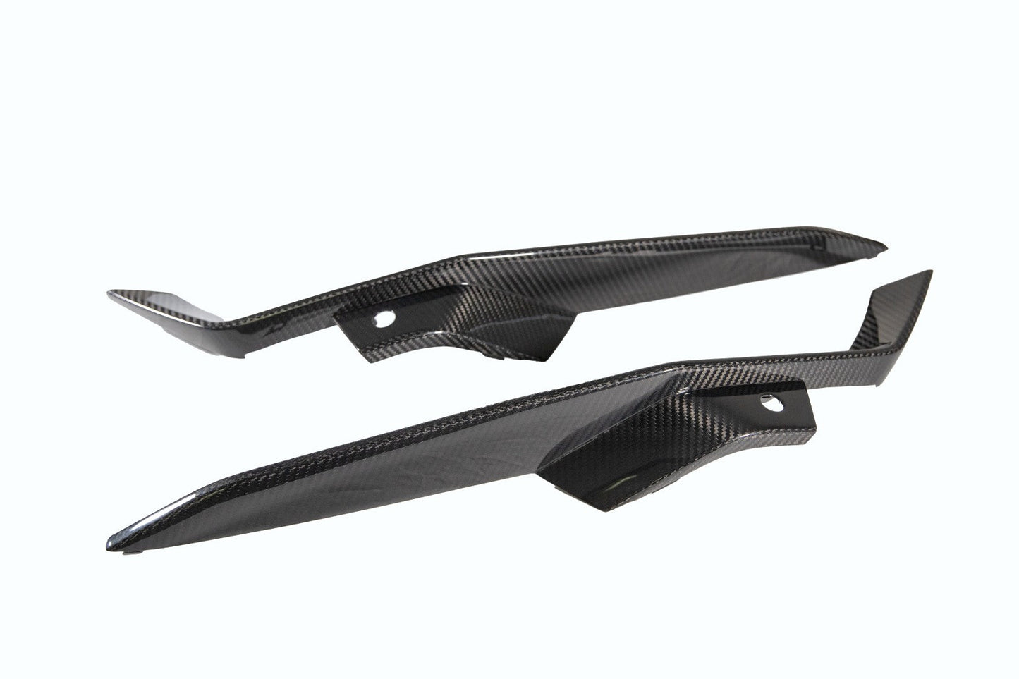 Chevrolet Corvette C8 Z06 Carbon Fiber Front Bumper Grill Inserts