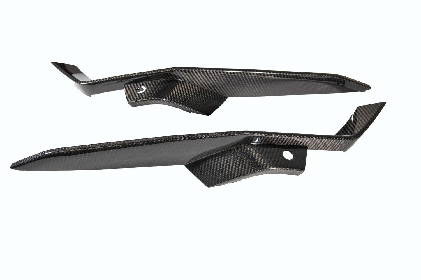 Chevrolet Corvette C8 Z06 Carbon Fiber Front Bumper Grill Inserts