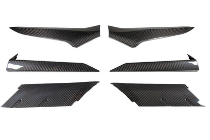 Chevrolet Corvette C8 Z06 Carbon Fiber Door and Quarter Panel Trims Package