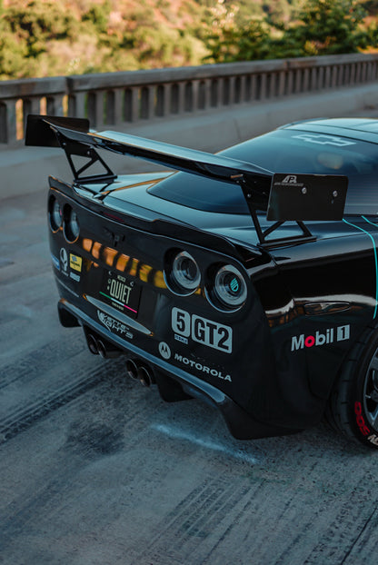 Chevrolet Corvette C6 / C6 Z06 GTC-500 Carbon Fiber Adjustable Wing