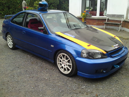 Carbon Fiber Honda Civic Formula GT3 Mirrors 1996-2000