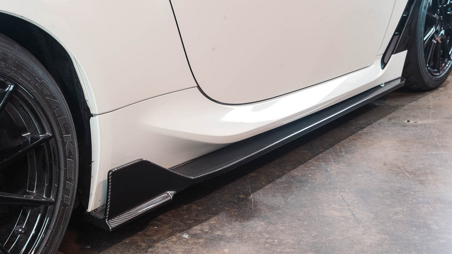 Carbon Fiber Toyota GR86/ Subaru BRZ Side Rocker Extensions 2022-2024