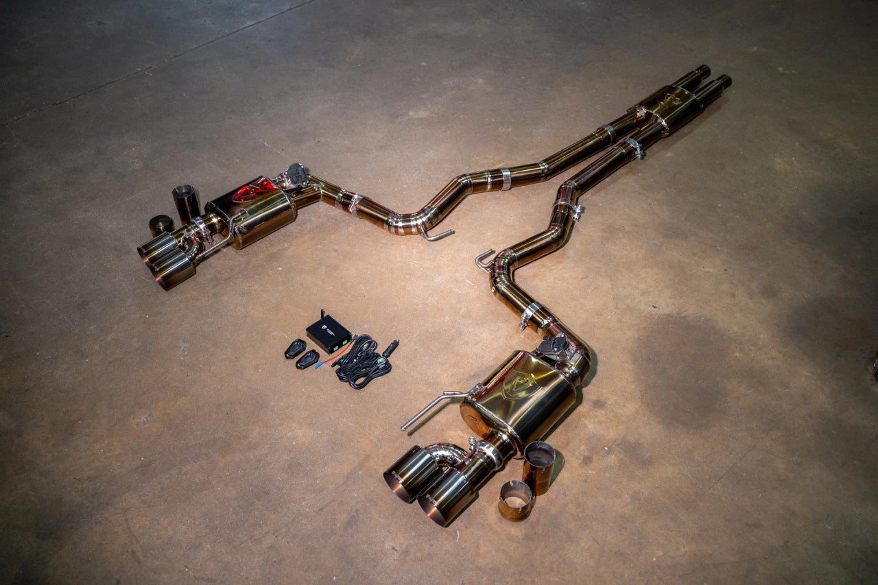 Valvetronic Ford Mustang GT S650 Valved Sport Exhaust System