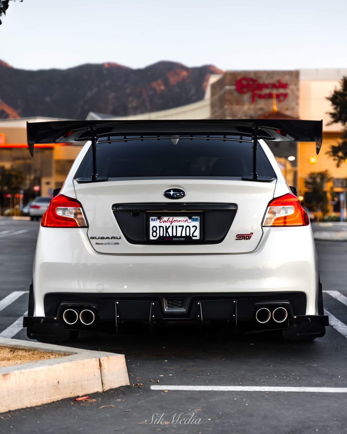 Carbon Fiber Subaru WRX/ STI Trunk Garnish 2015-2021