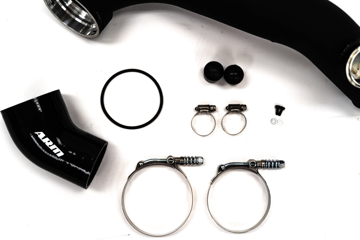 E60 535i N54 CHARGE PIPE - TiAL Flange - ARM Motorsports