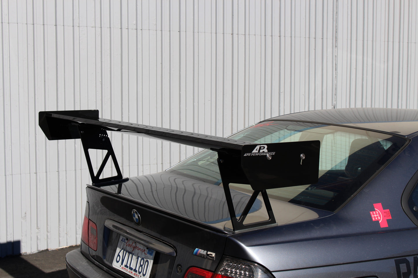 BMW E46 Coupe GT-250 Carbon Fiber Adjustable Wing